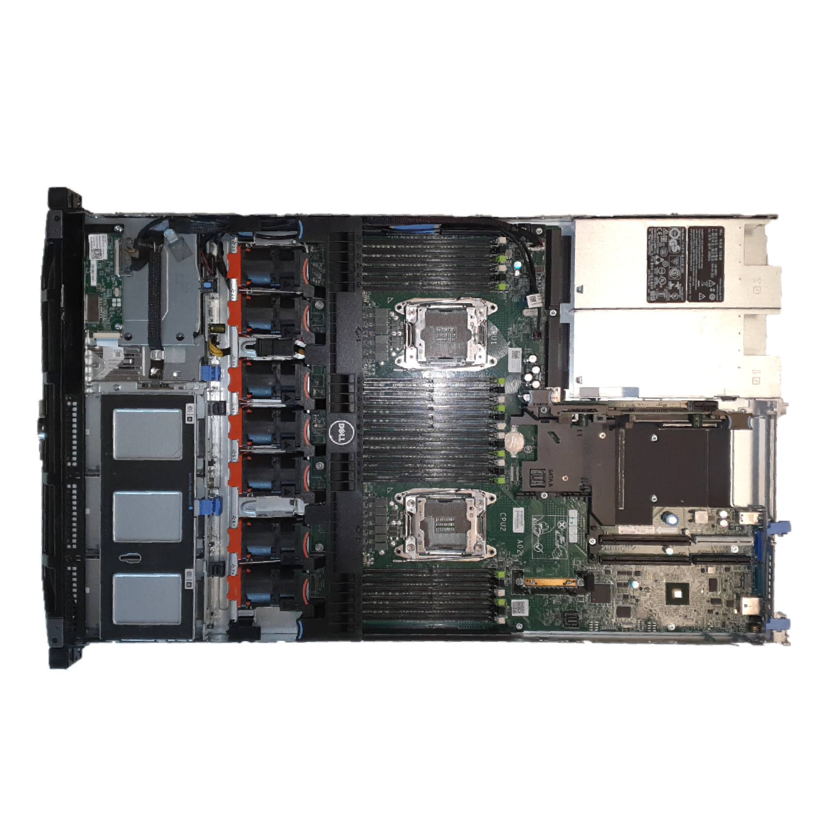 Dell PowerEdge R630, 8 SFF Drive Bays, CTO 1U; PERC S130 (SW RAID), iDRAC-8 (Express), 1 x PCIe LP, 1 x PCIe HP, V4