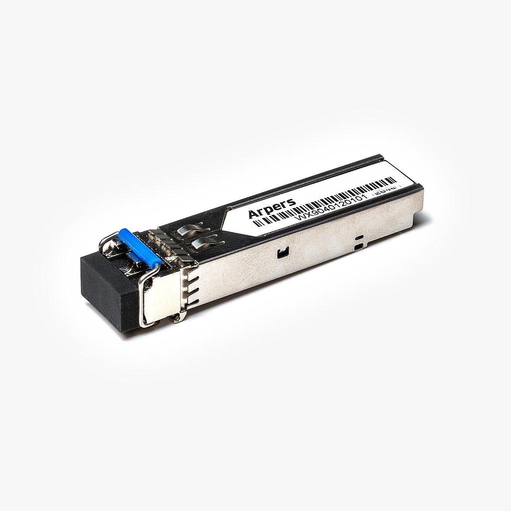 Arpers 10GBASE-BX10-U BiDi SFP+, 1270nm-TX/1330nm-RX, SMF, 10km, LC Símplex, DOM, Optical Module compatible with Mikrotik