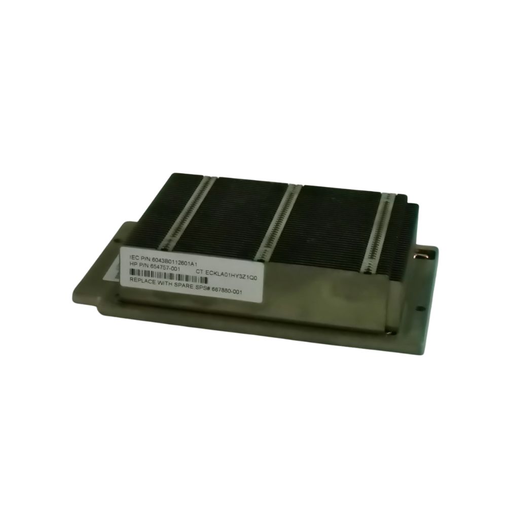 HP Latch type heatsink for Standard processors E5-2600 V1 < 135W and NO E5-2600 V2 for DL360p G8 