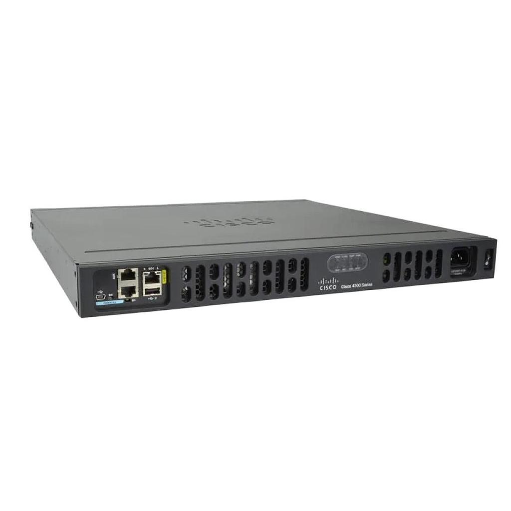 ISR4331/K9 | Cisco 4331 ISR Router con 3xGE y 2 ranuras NIM