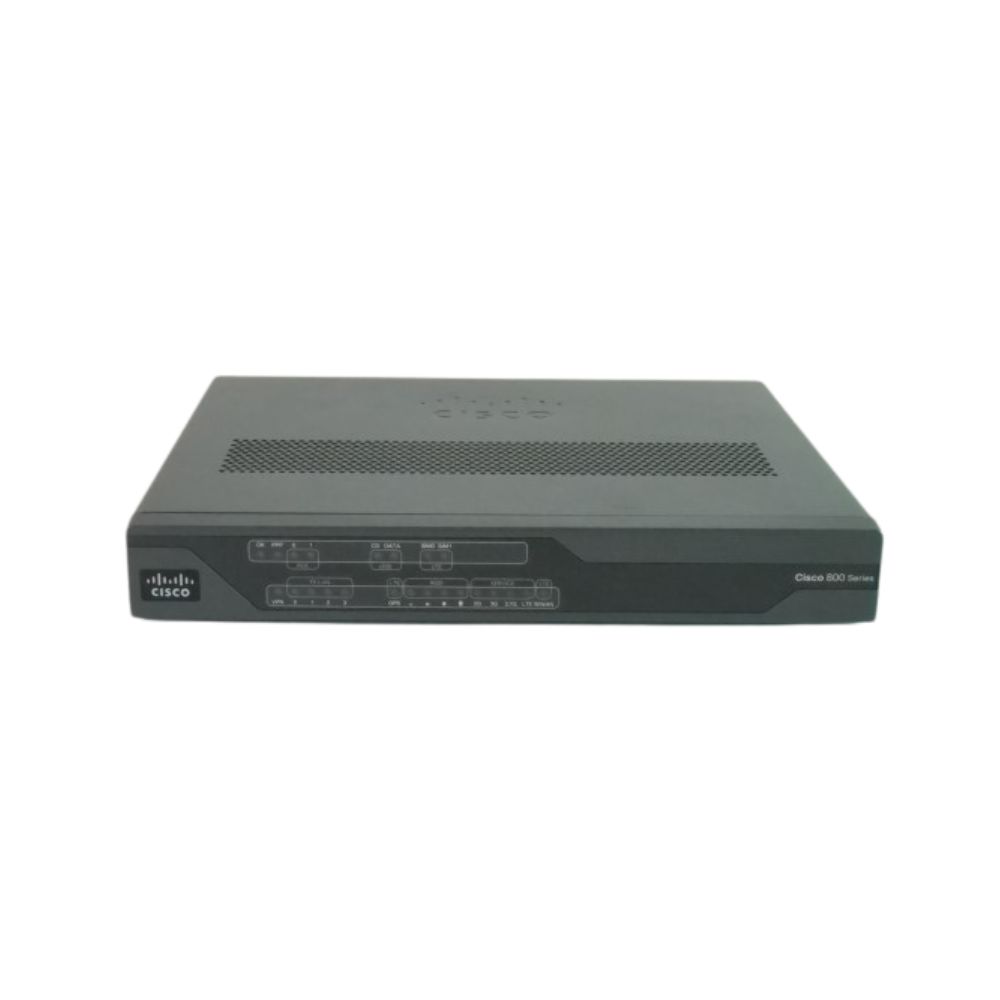 Cisco 887VAG ISR LTE 2.0 Secure IOS Router VDSL/ADSL2+ Annex A with Sierra Wireless MC7304/Qualcomm MDM9215 for Australia and Europe, LTE 800/900/1800/ 2100/2600 MHz, 850/900/1900/2100 MHz UMTS/HSPA+ bands (over POTS or ISDN)